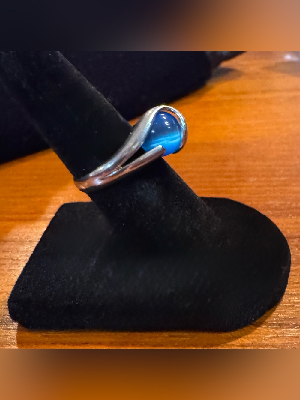 Vintage Sterling Silver Ring, 6, w/ 20 Multicolor Interchangeable Center Beads - Picture 7 of 15